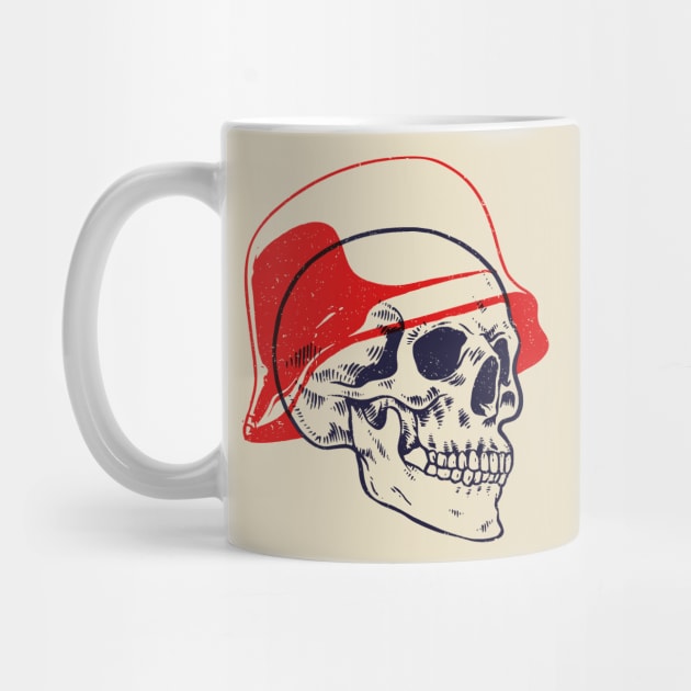 WW2 Germany Soldier Skull by Distant War